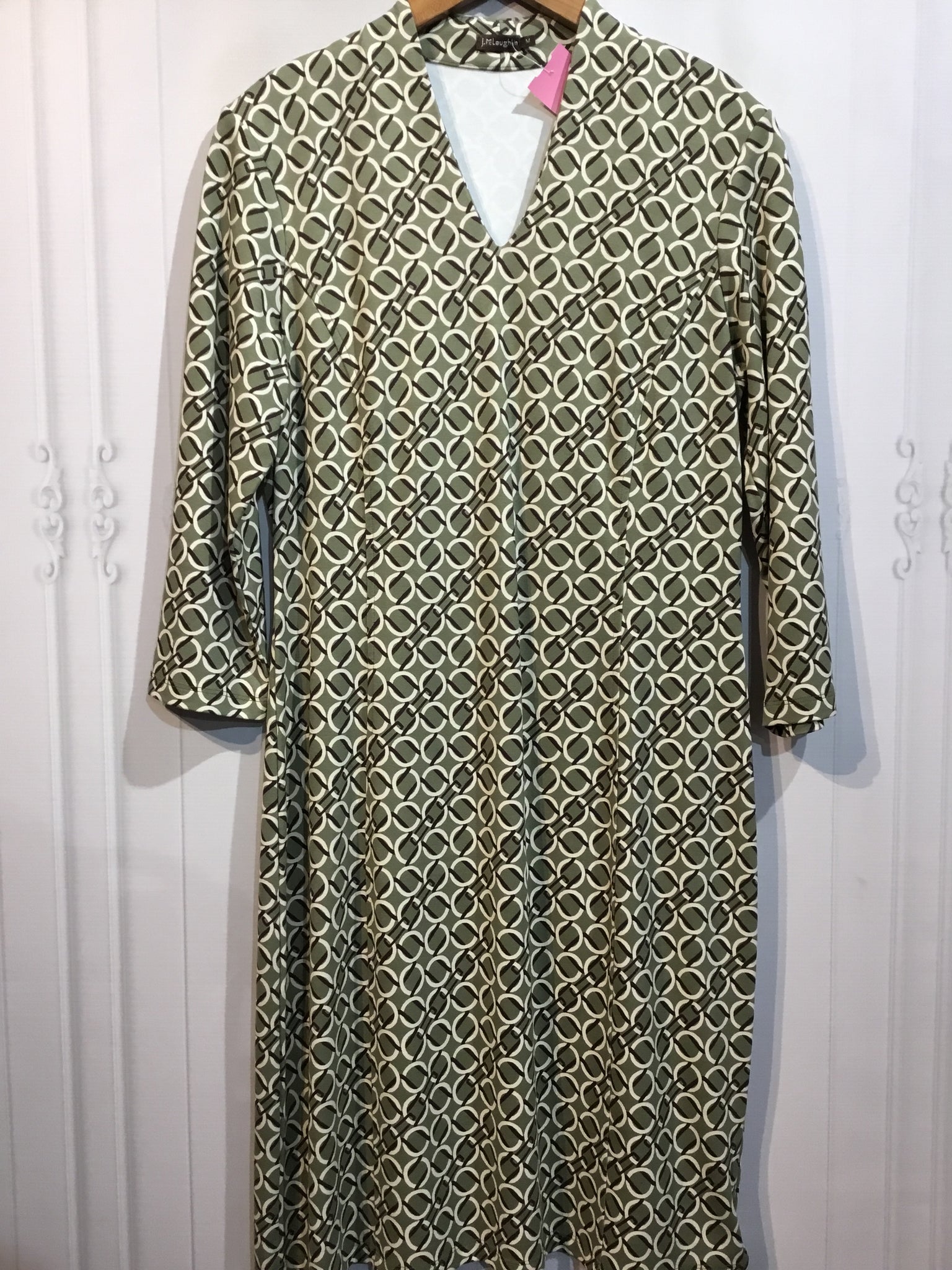 LUXURY J.McLaughlin Size Medium Green DRESS/1 PIECE