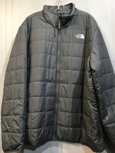 The North Face Size 2X Grey Men's
