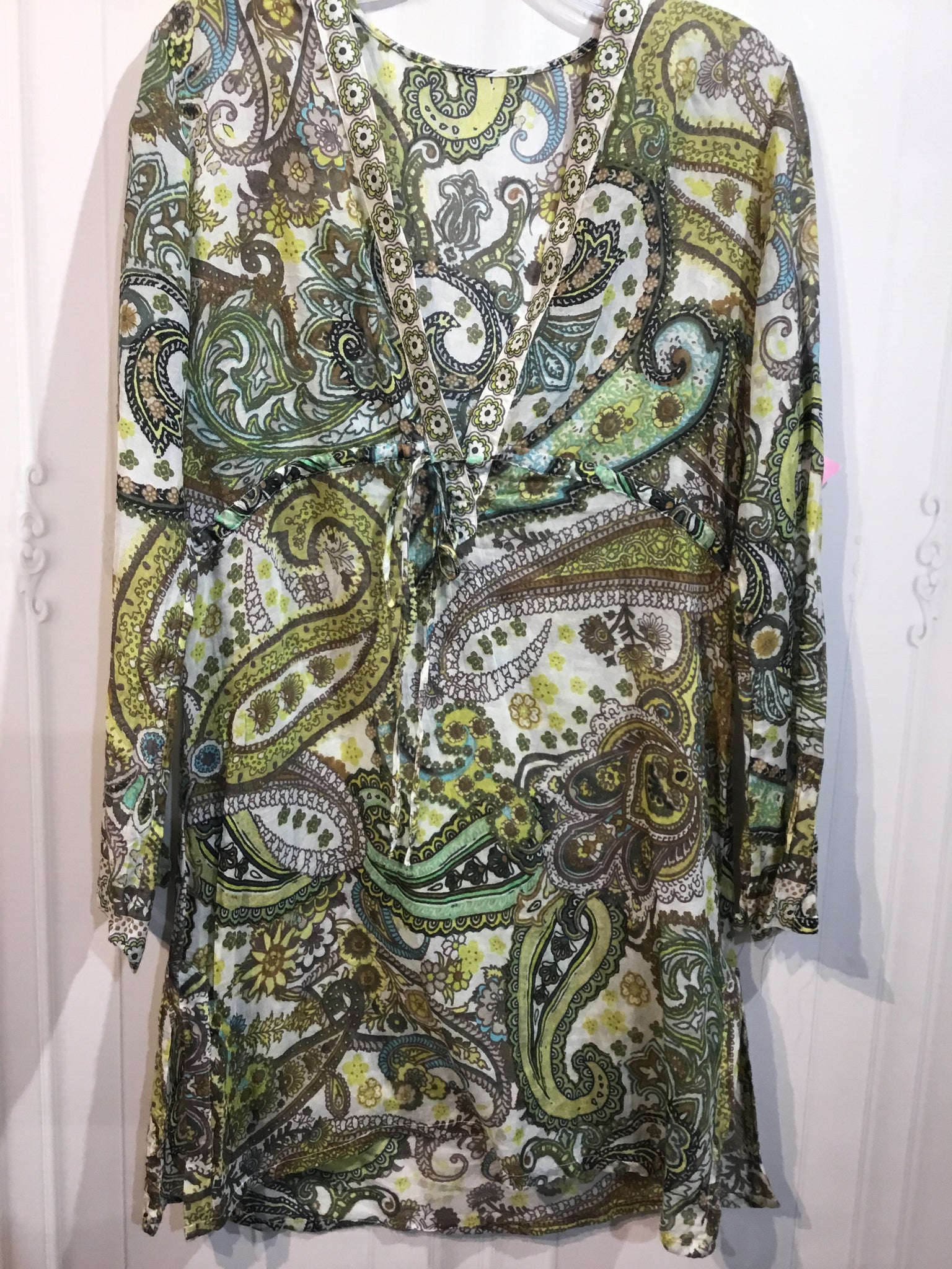 Athleta Size Small Green SWIMWEAR/COVER UP