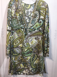 Athleta Size Small Green SWIMWEAR/COVER UP