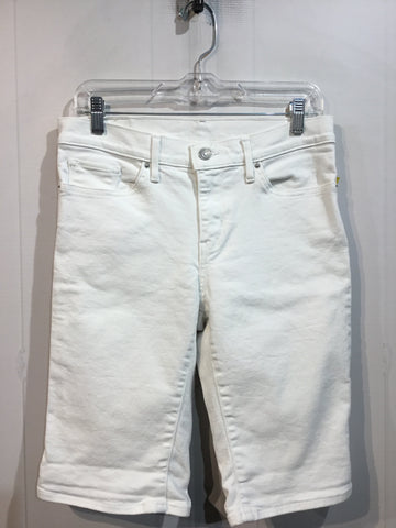 Levis Size S/4-6 White Shorts