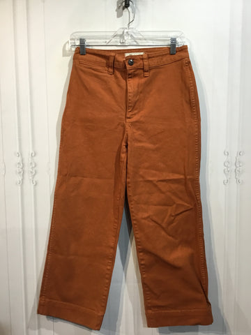 Madewell Size XS/2 Orange Bottoms