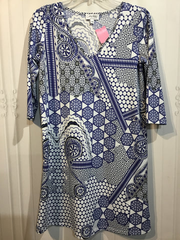 Amy Matto Size Extra Small Blue DRESS/1 PIECE