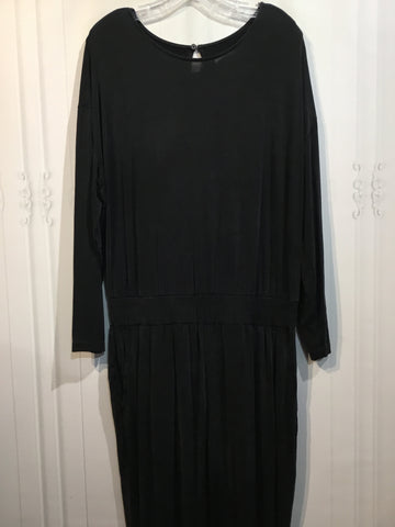 lou & grey Size Large Grey DRESS/1 PIECE