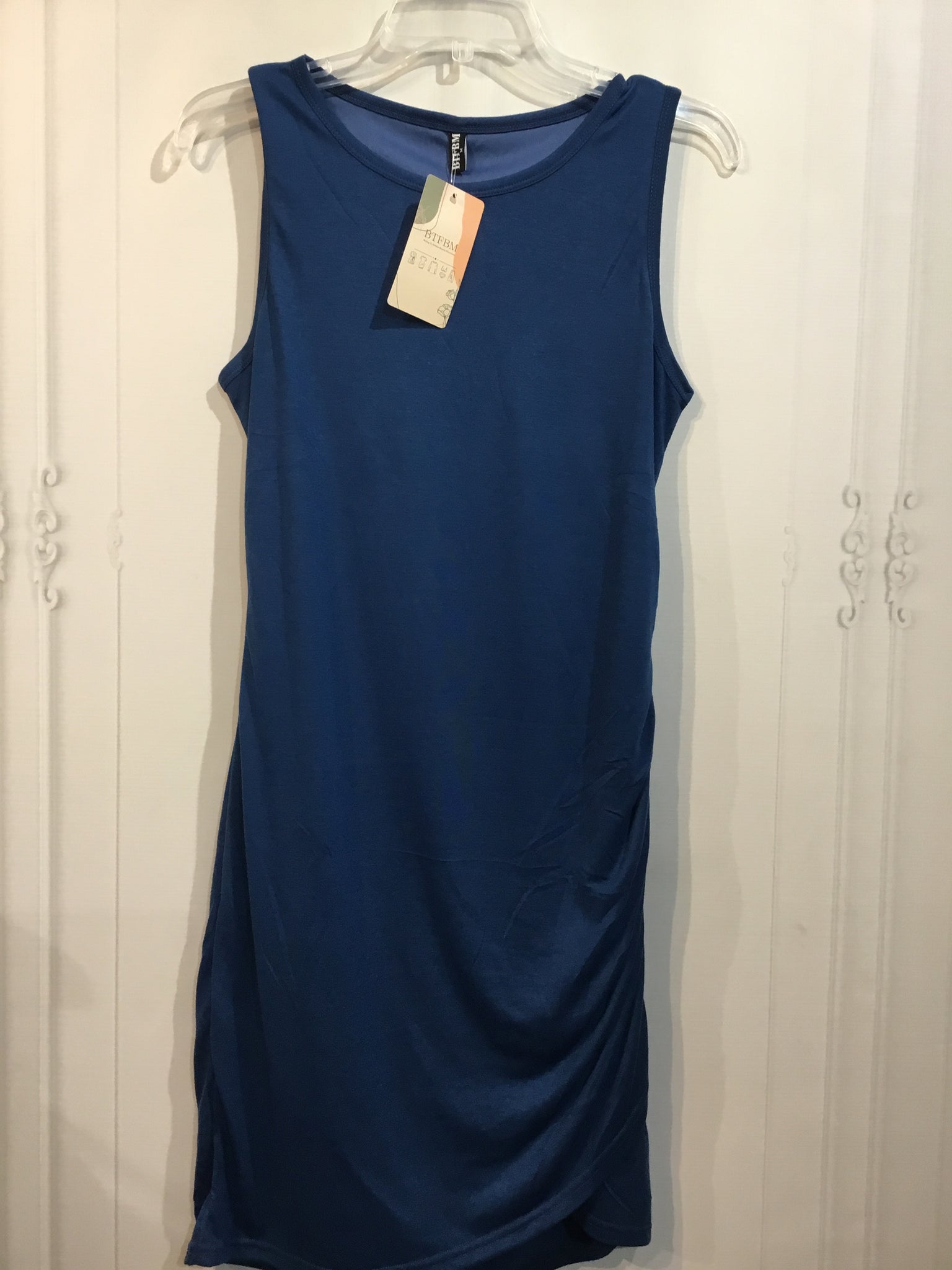 BTFBM Size Medium Blue DRESS/1 PIECE