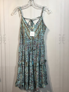 Paani Size Medium Blue DRESS/1 PIECE