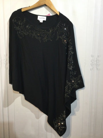 Joseph Ribkoff Size Medium Black Tops