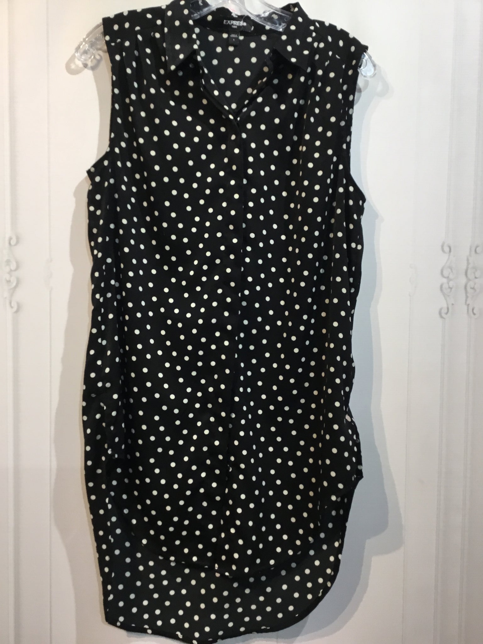 Express Size Small Black Tops
