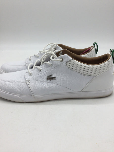 Lacoste Size 13 White Men's