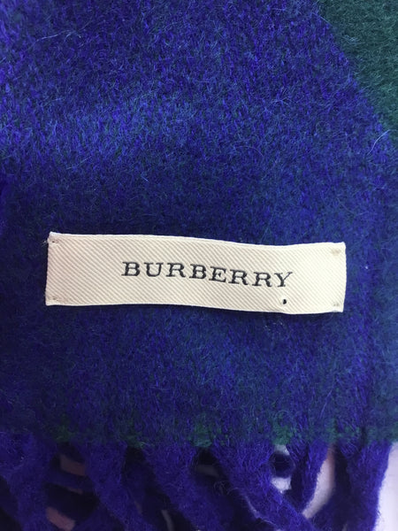 LUXURY Burberry Green Winter Accessories