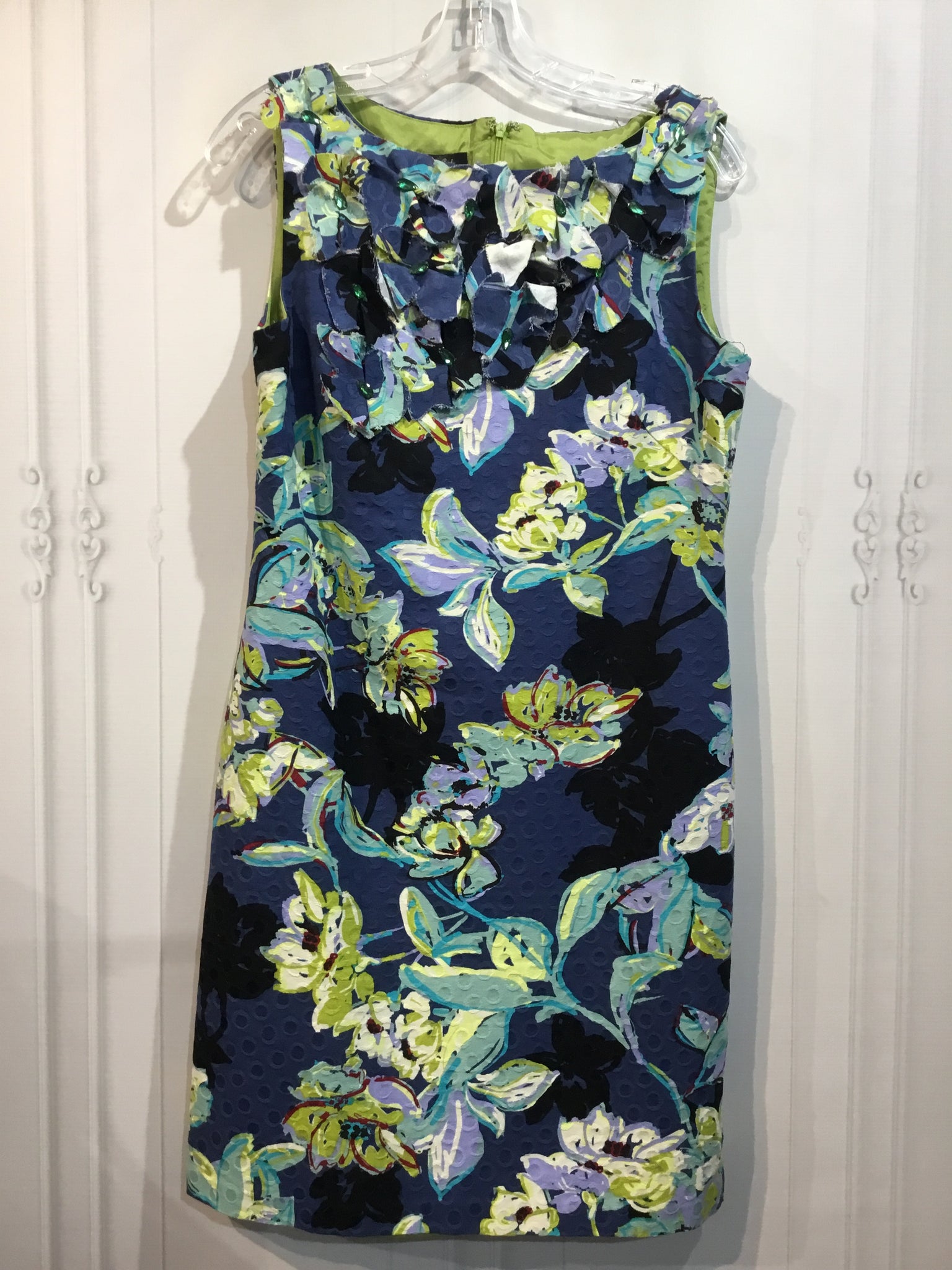 Peck & Peck Size M/10 Blue DRESS/1 PIECE