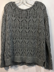 Jones New York Size Medium Grey Tops