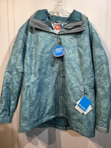 NWT Columbia Size 2X Blue Outerwear