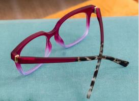 Desert Sunrise  -  Fuchsia/Gray Tortoise  -  Strength 1.00