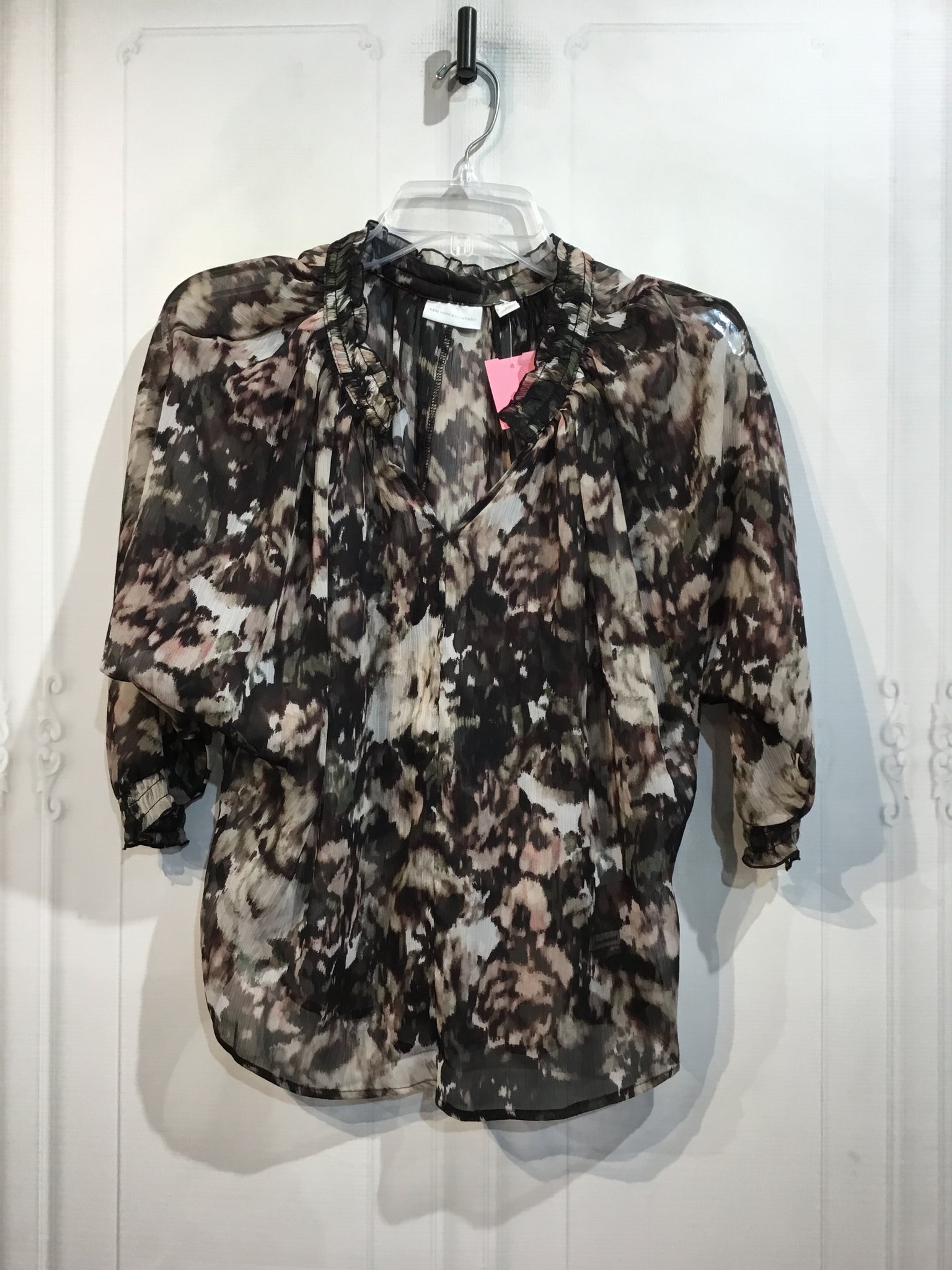 New York & Co Size XS Black Tops