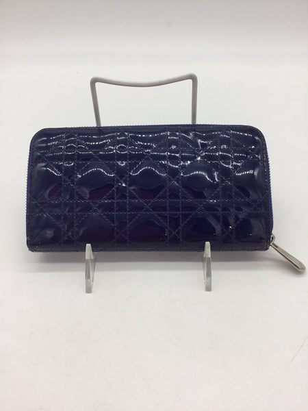 LUXURY Christian Dior Blue Purses/Wallets
