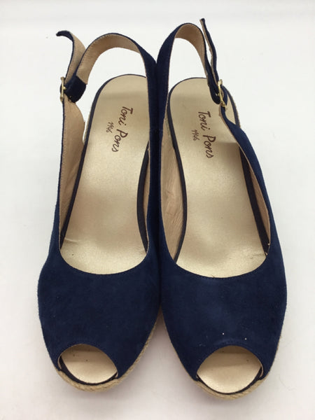 Toni Pons Size 8.5 Blue Shoes