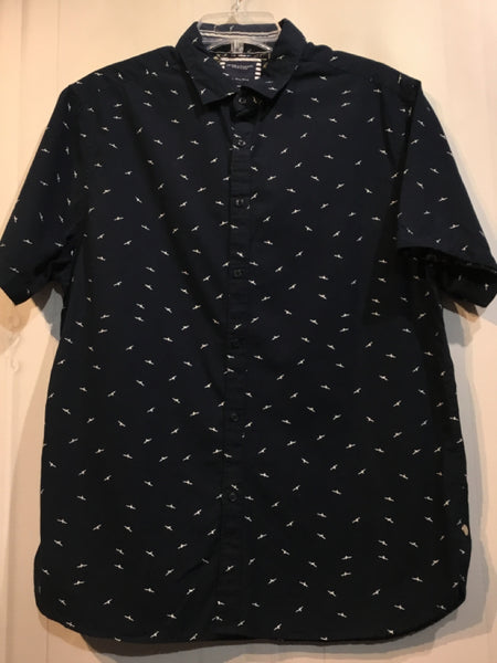 Denim & Flower Size Extra Large Blue Men's