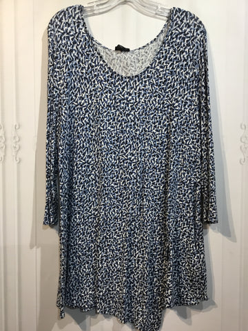 JJILL Size Large Blue DRESS/1 PIECE