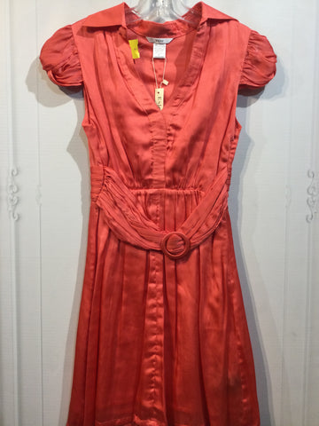 Esley Size S/4-6 Orange Dress