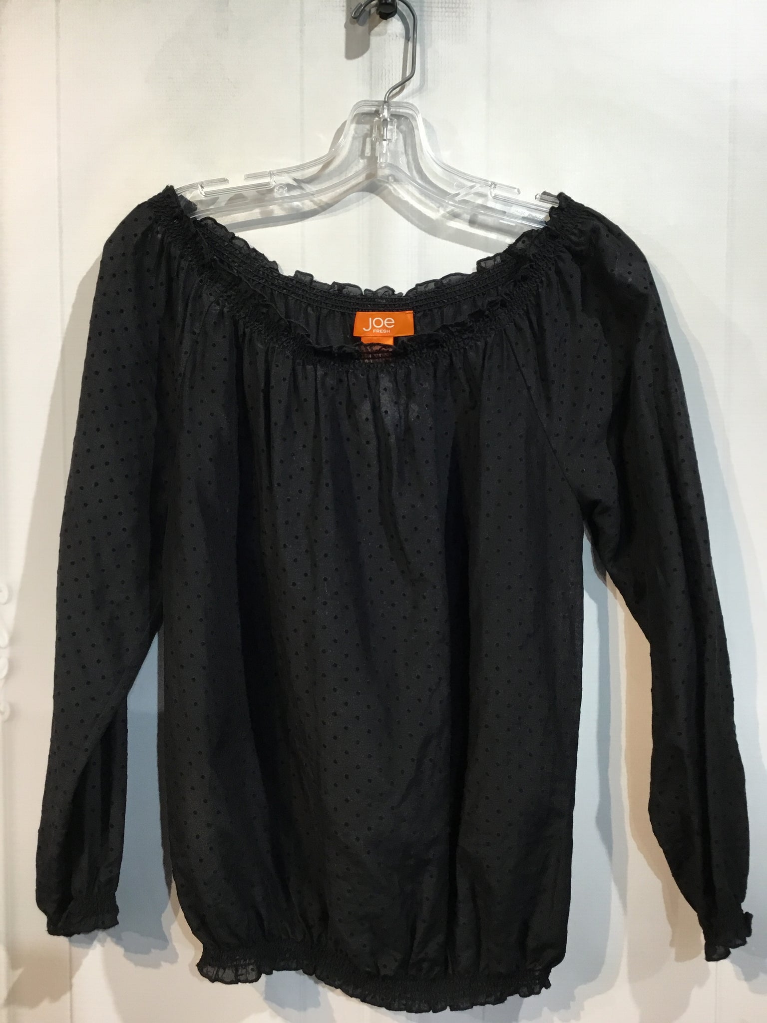Joe Fresh Size Small Black Tops