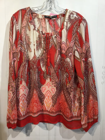 Rose & Olive Size Large Red Tops