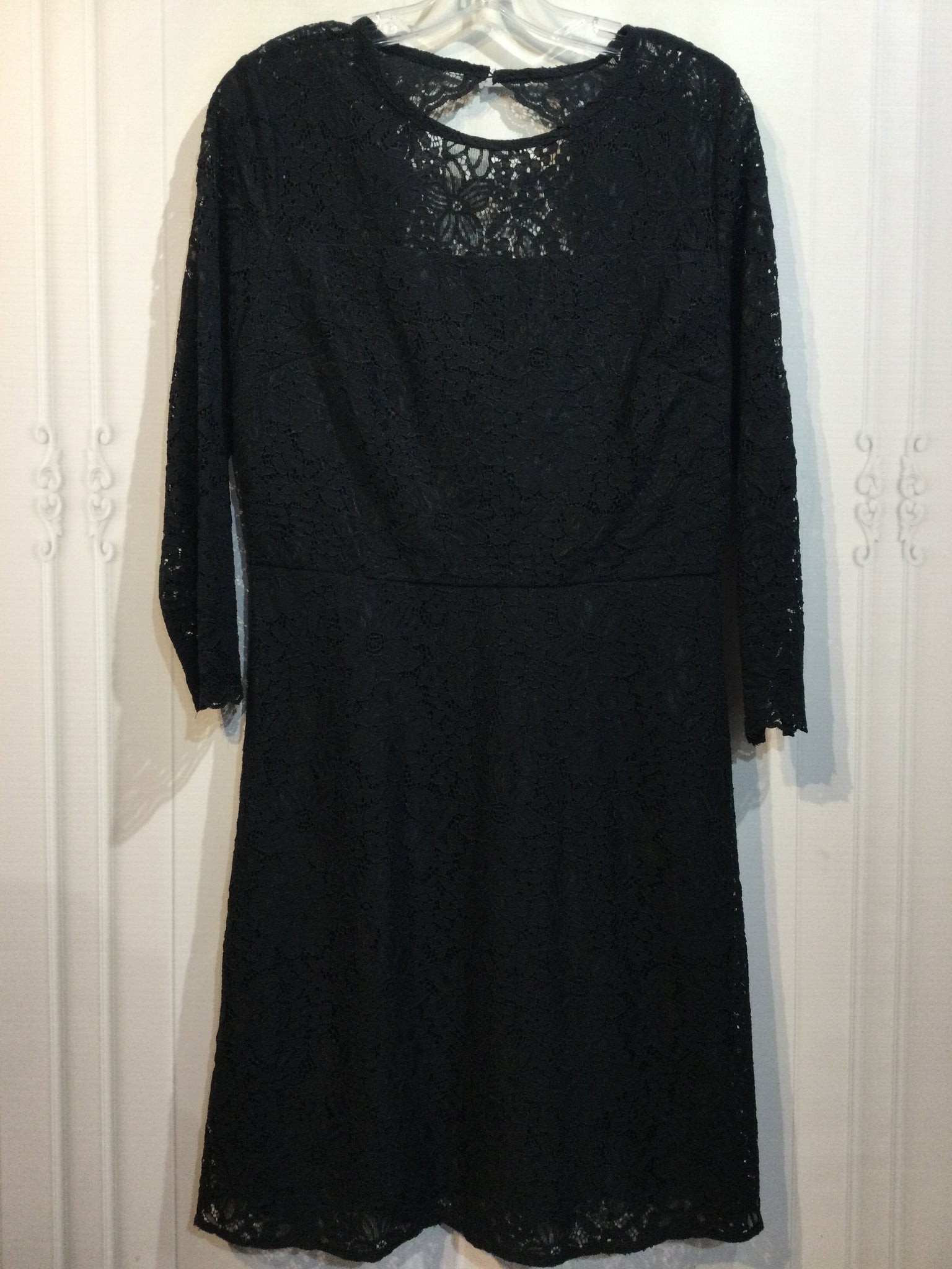 NWT LOFT Size S/6 Black DRESS/1 PIECE