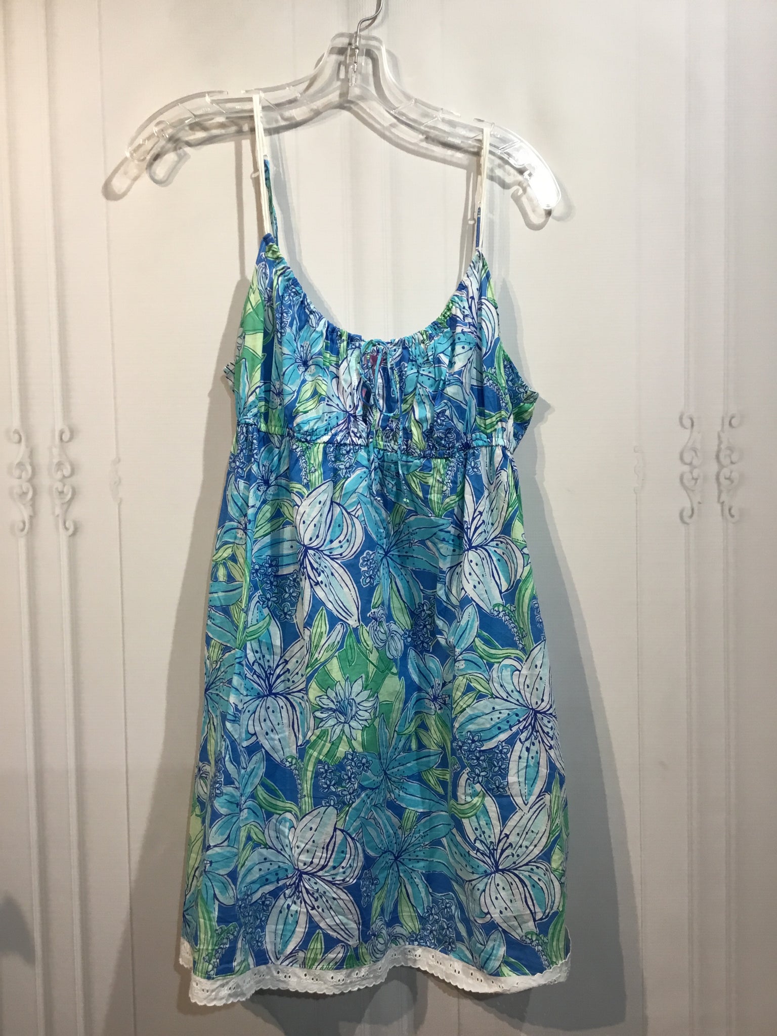 Lilly Pulitzer Size Large Blue DRESS/1 PIECE