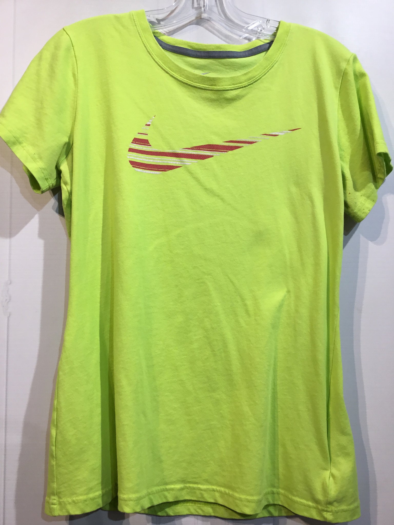 NIKE DRI-FIT Size L Green Athletic Wear