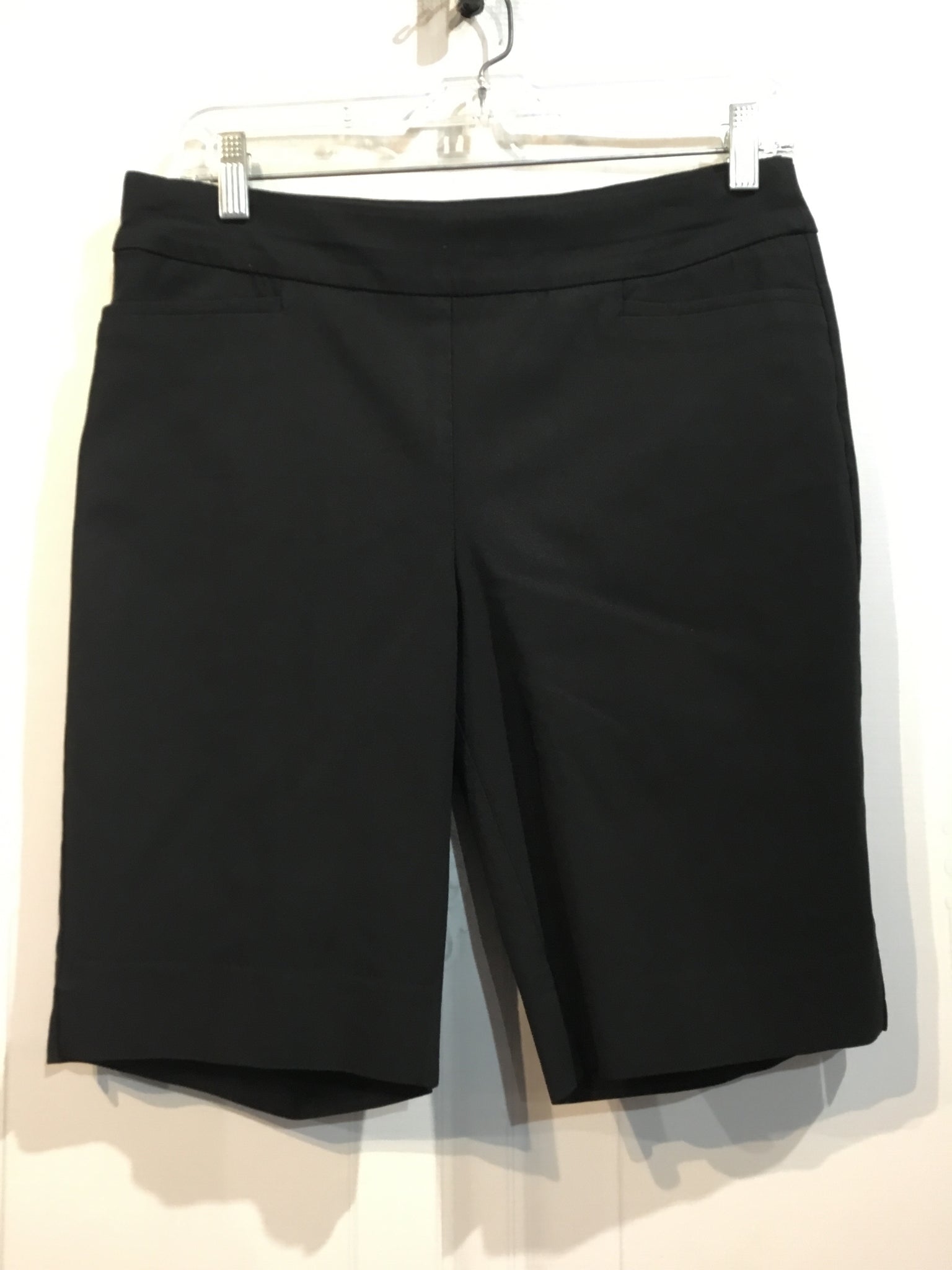 CHICO'S Size S/6 Black Bottoms
