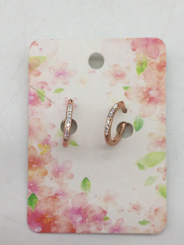Chrystina Pink Earrings