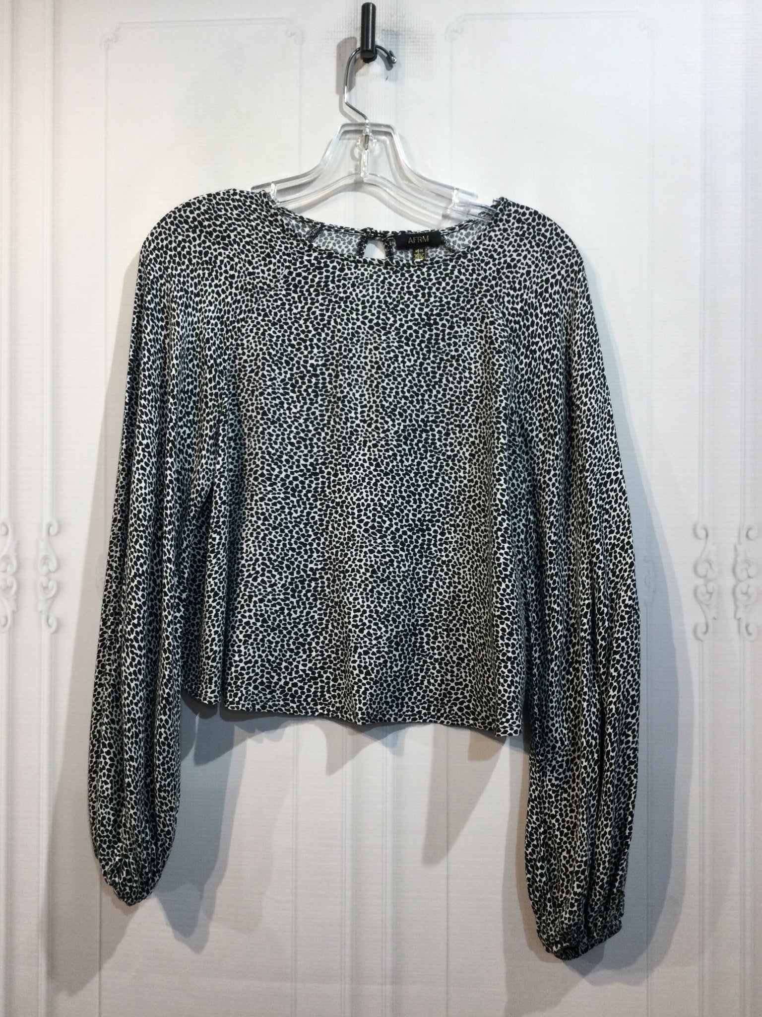 AFRM Size Medium Black Tops