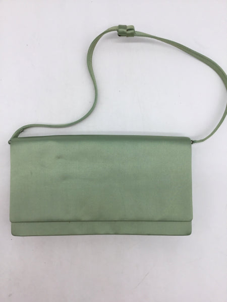 LUXURY PRADA Size Small Green Purses/Wallets