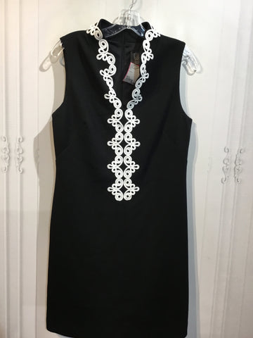 VINCE CAMUTO Size M/10 Black DRESS/1 PIECE