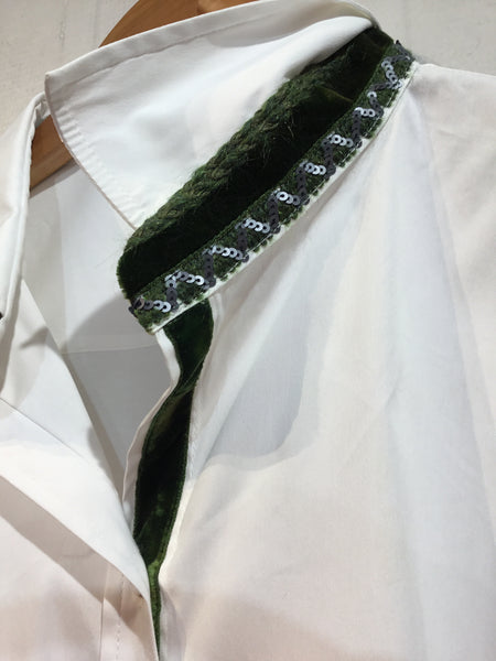 LUXURY Gorsuch Size Extra Large White Tops