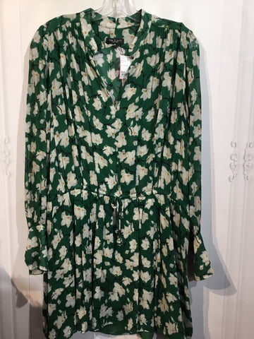 Rag & Bone Size Small Green DRESS/1 PIECE