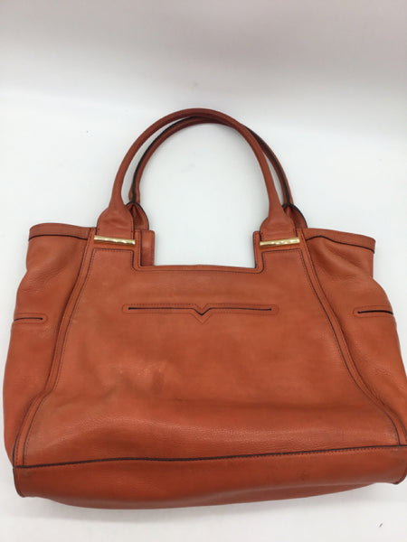 VINCE CAMUTO Size Large Orange Purses/Wallets