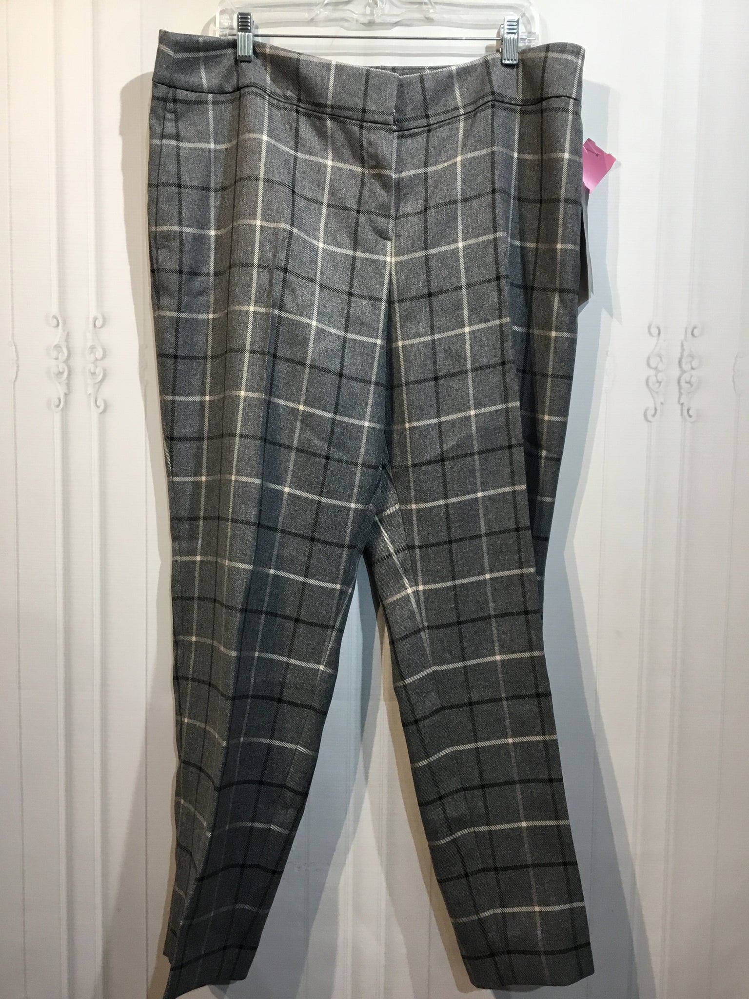 NWT Evan Picone Size XL/16 Grey Bottoms