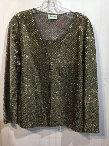 Joanna Size L Gold Tops