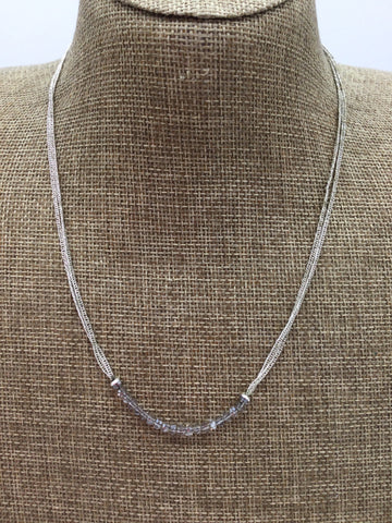 Stella & Dot Silver Necklace