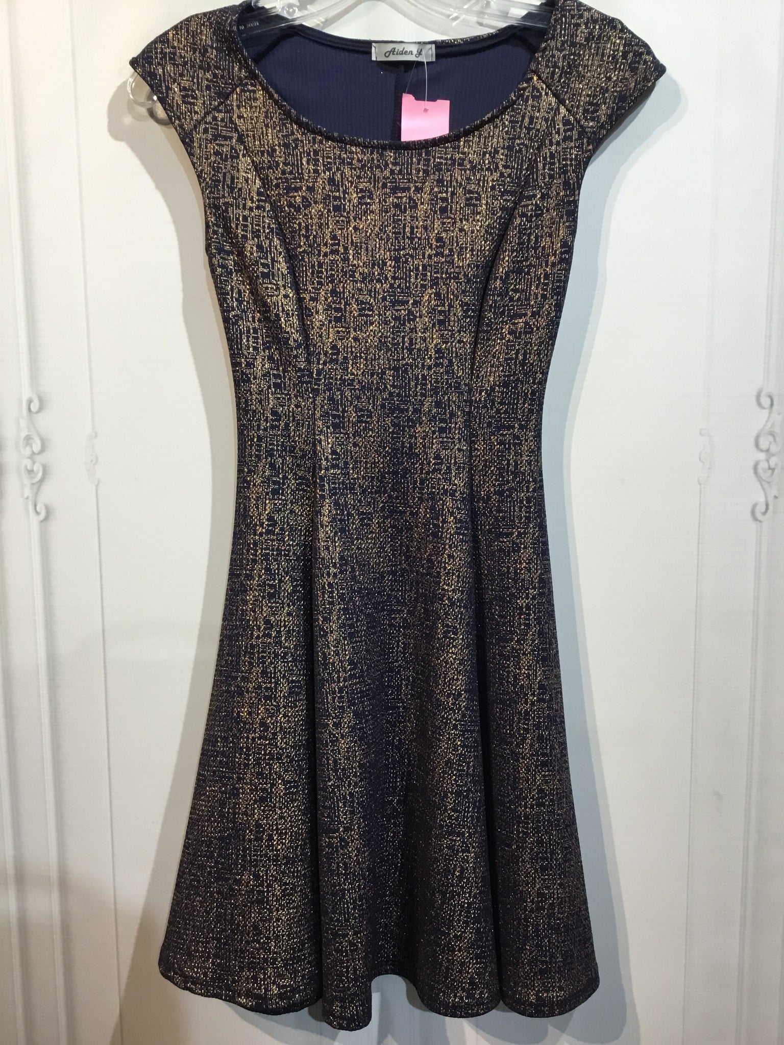 Aiden Y Size Extra Small Blue DRESS/1 PIECE