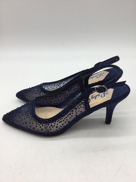 Lady Couture Size 9 Blue Shoes