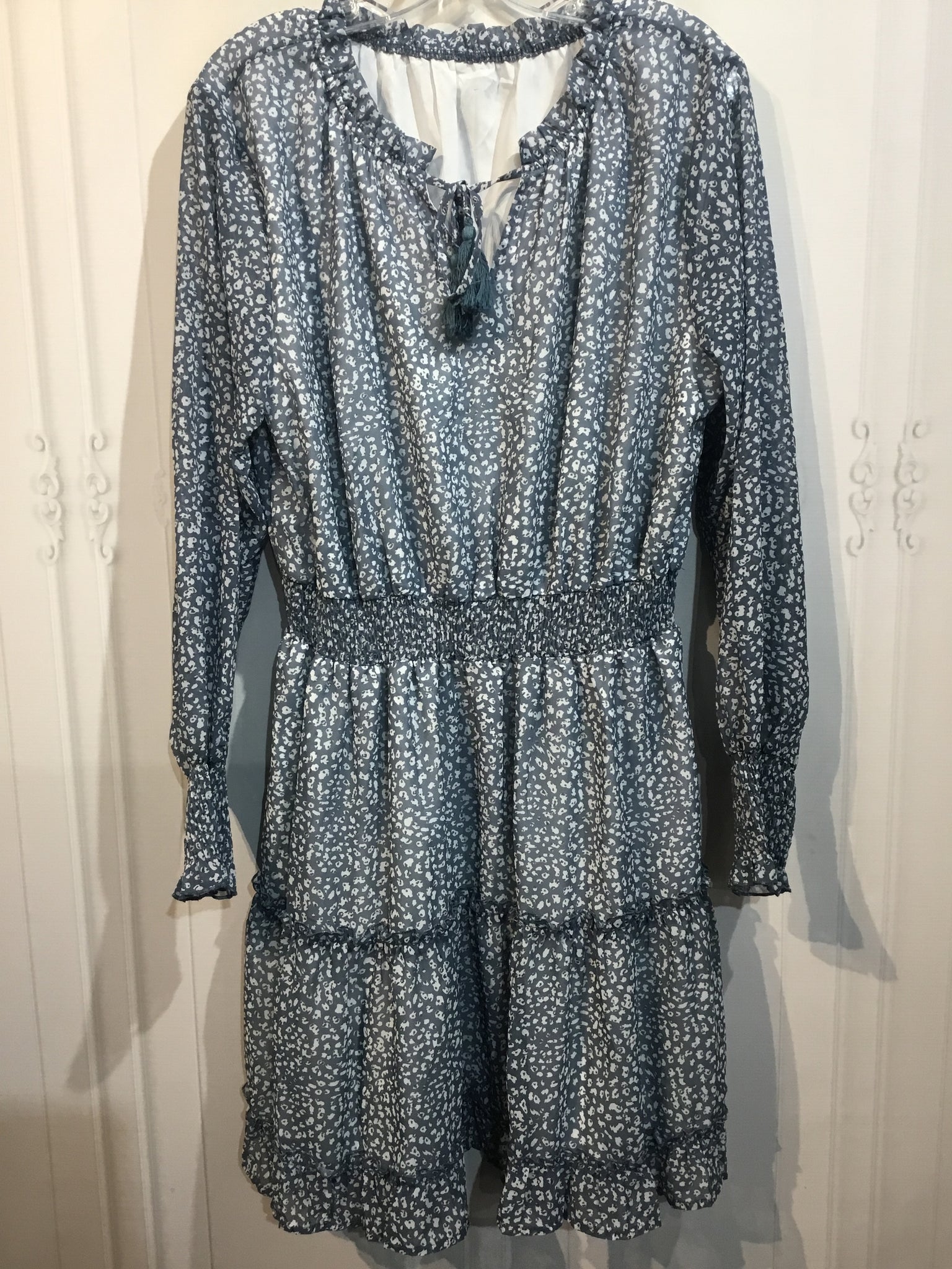 Size L Blue DRESS/1 PIECE