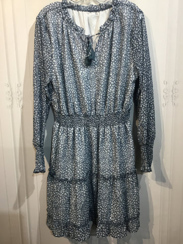 Size L Blue DRESS/1 PIECE