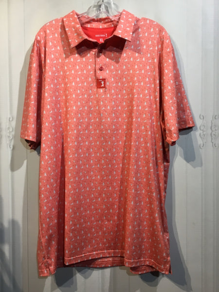 BogeyBros Size Extra Large Orange Men's