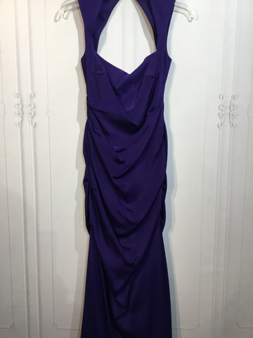Nicole Miller Size XS Purple DRESS/1 PIECE