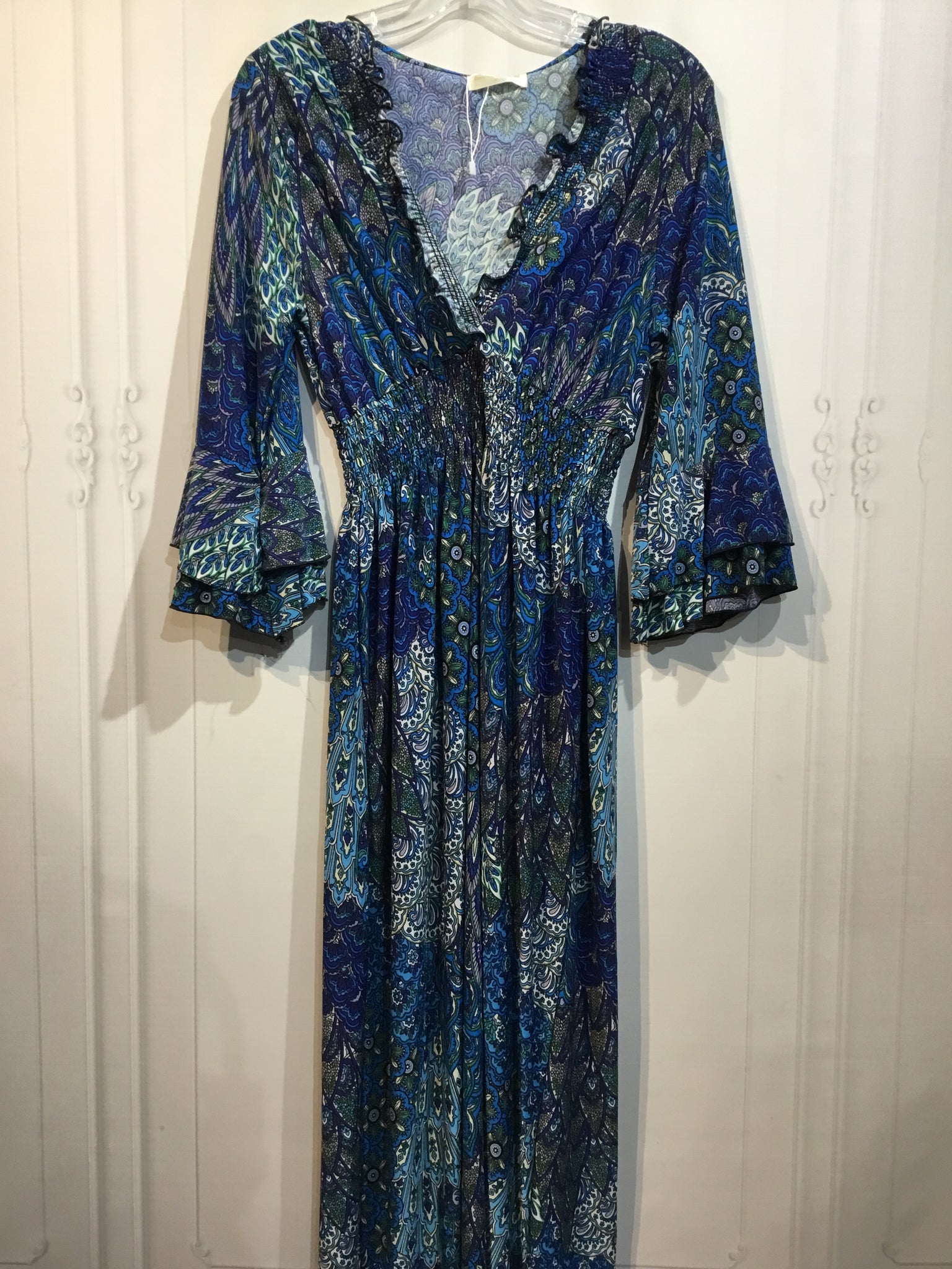 Seven Islands Size Extra Large Blue DRESS/1 PIECE