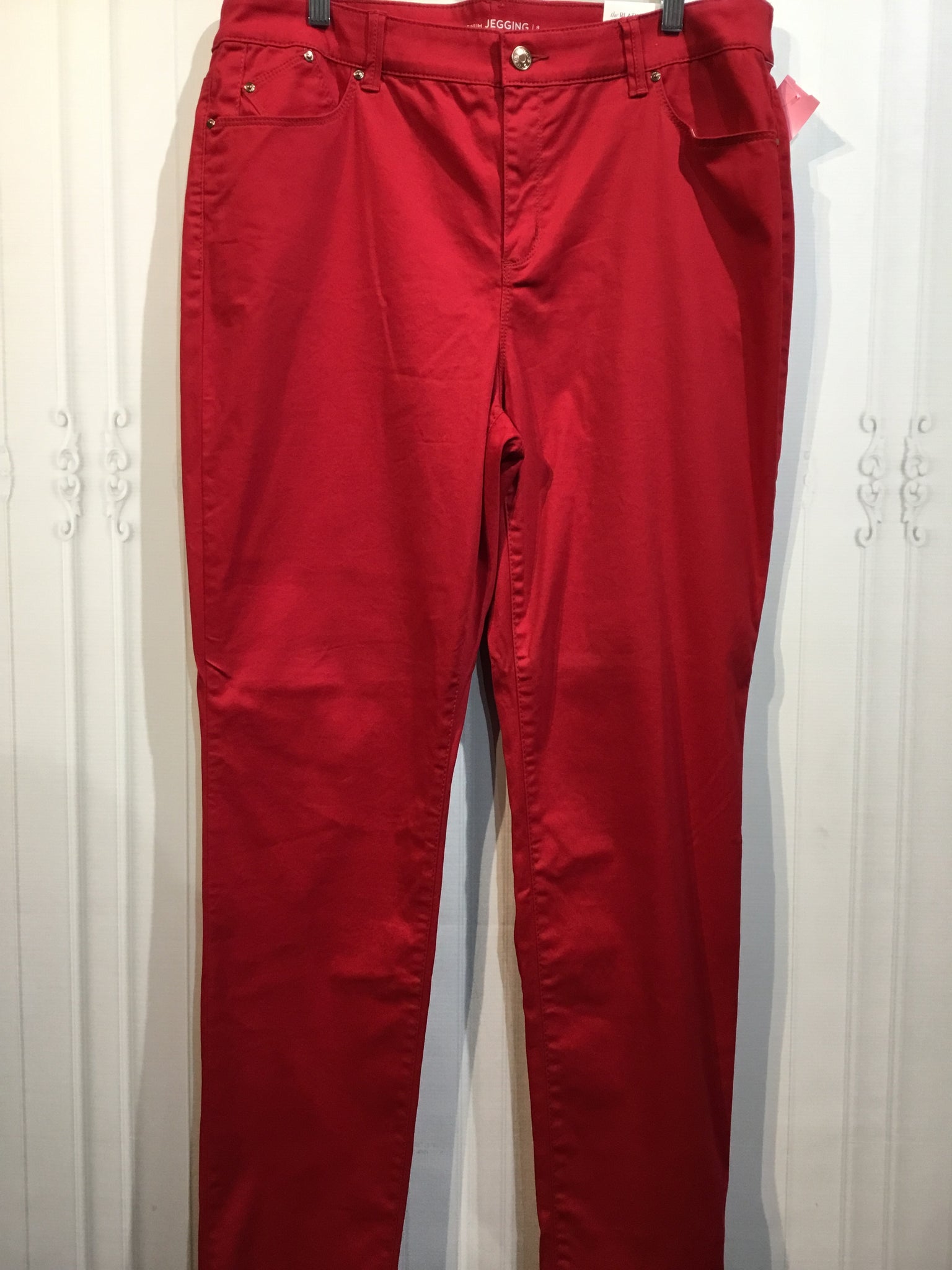 NWT CHICO'S Size XL/16 Red Bottoms