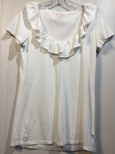 Lilly Pulitzer Size Medium White Tops