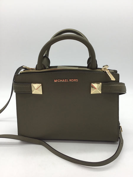 Michael Kors Size Medium Green Purses/Wallets